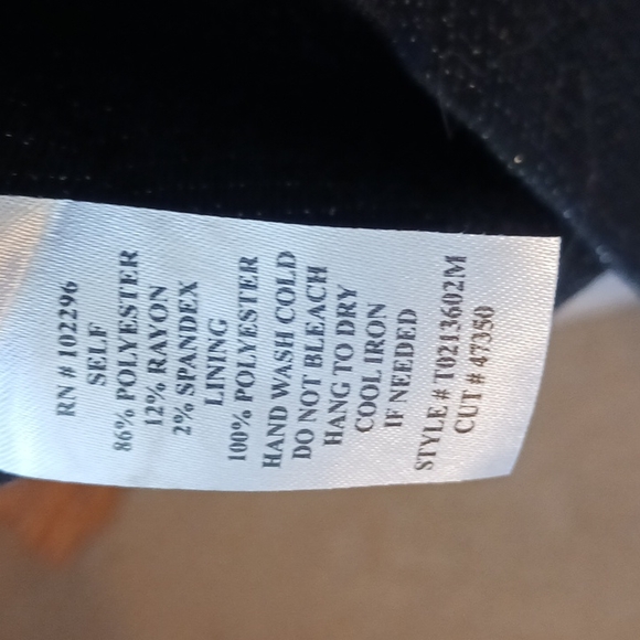 🍷 Connected Apparel Jeweled Black & Silver Cocktail Dress Size 6 - Picture 10 of 10